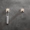 Kibi Cube Bathroom Towel & Robe Hook KBA1501BN - alternate 2